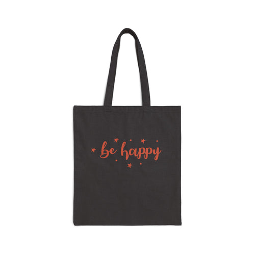 Canvas Tote Bag — Positive Quote Cotton Shopper