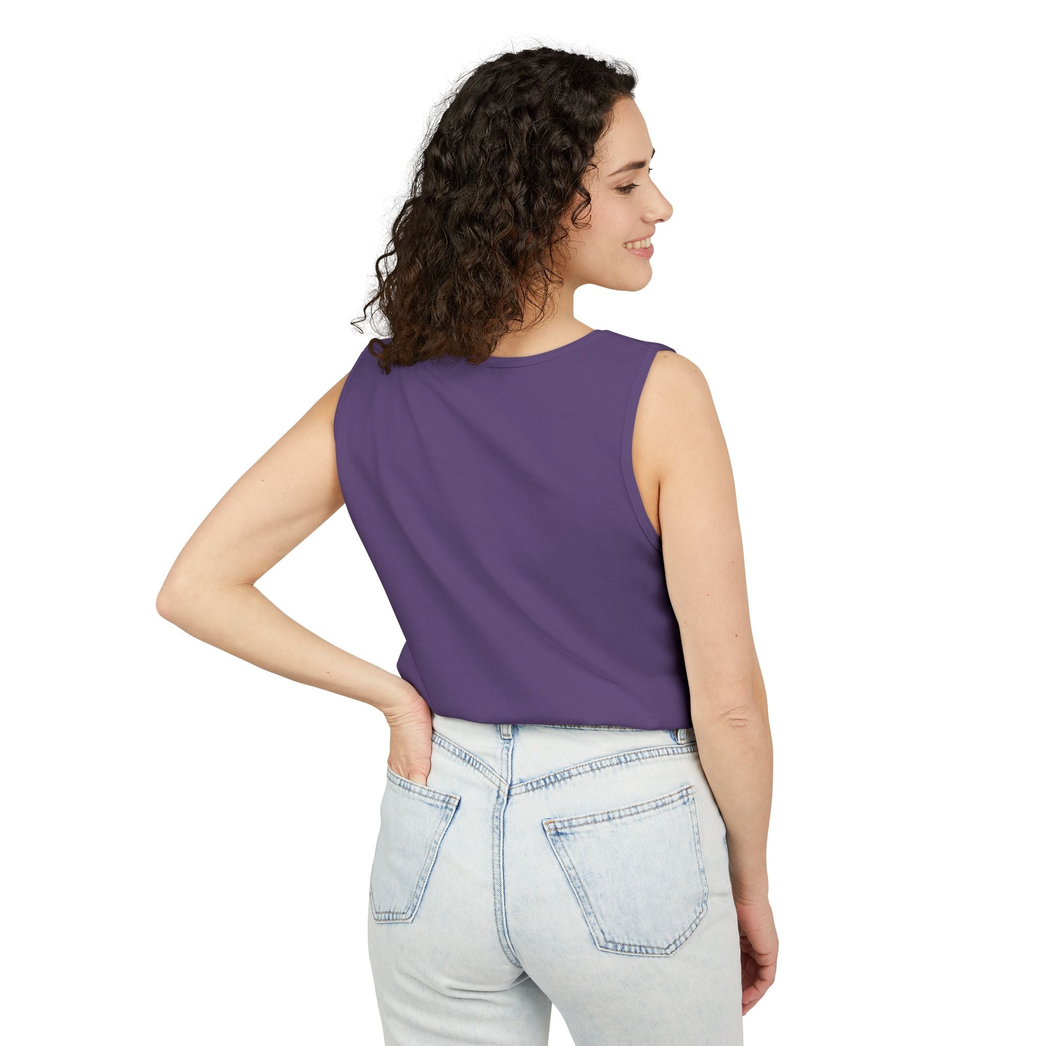 Unisex Hero Graphic Tank Top — Bold Retro "HERO" Design