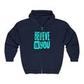 Zip Hoodie — Motivational Full-Zip Sweatshirt