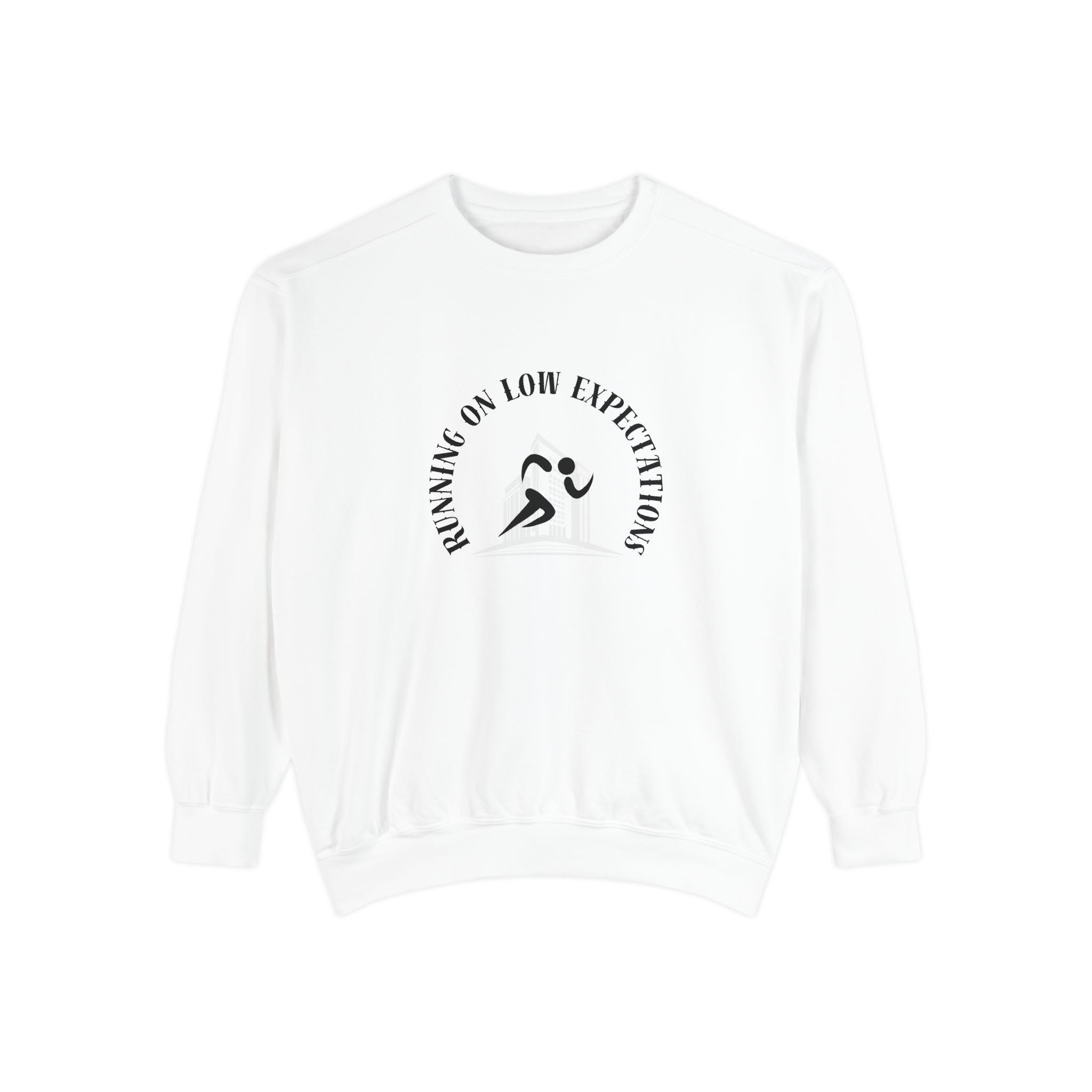 Sweatshirt - Minimal Runner Graphic Crewneck