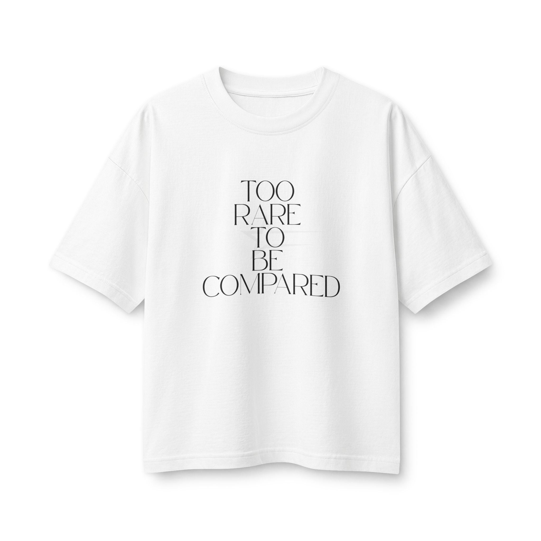 Women's 6-Ounce Heavyweight Tee — Minimalist Confidence Graphic Shirt