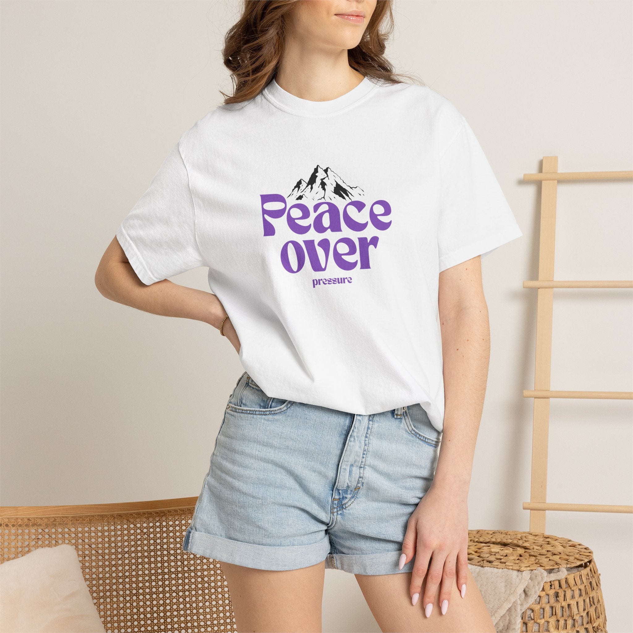 Minimalist Nature Quote Streetwear Unisex Oversized Tee