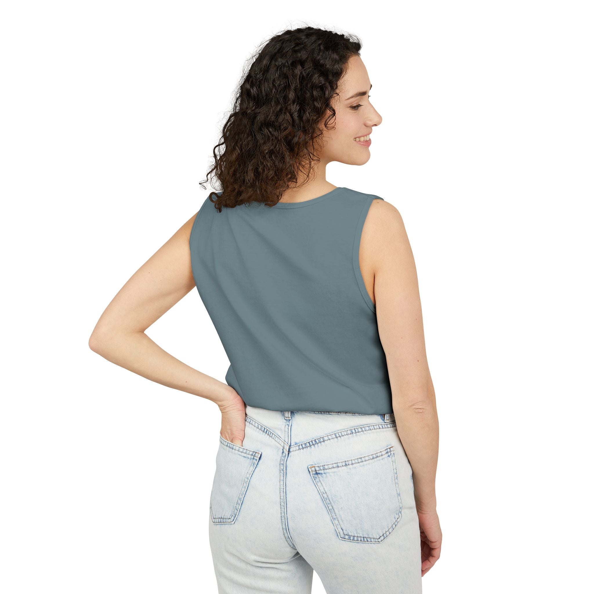 Unisex Hero Graphic Tank Top — Bold Retro "HERO" Design
