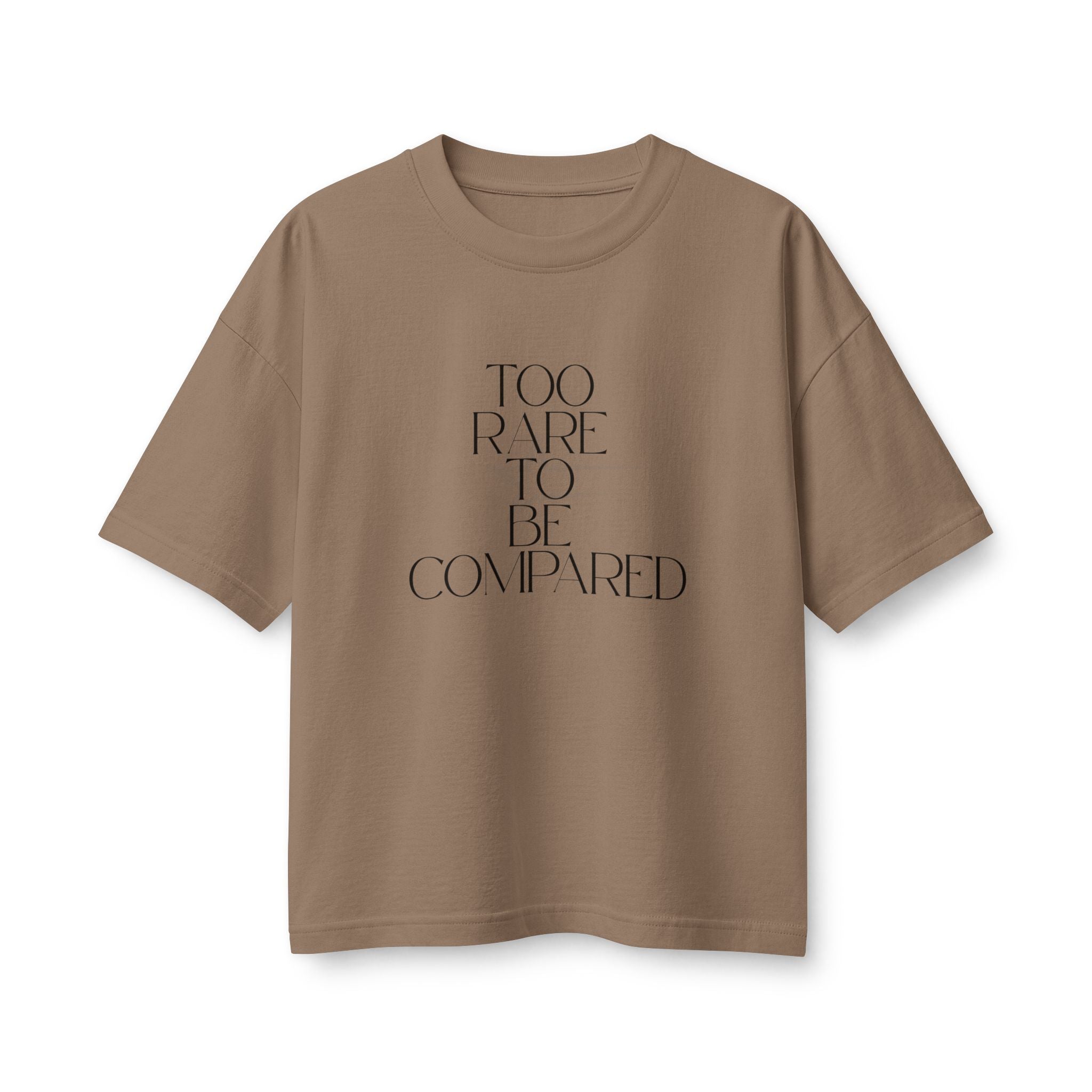 Women's 6-Ounce Heavyweight Tee — Minimalist Confidence Graphic Shirt