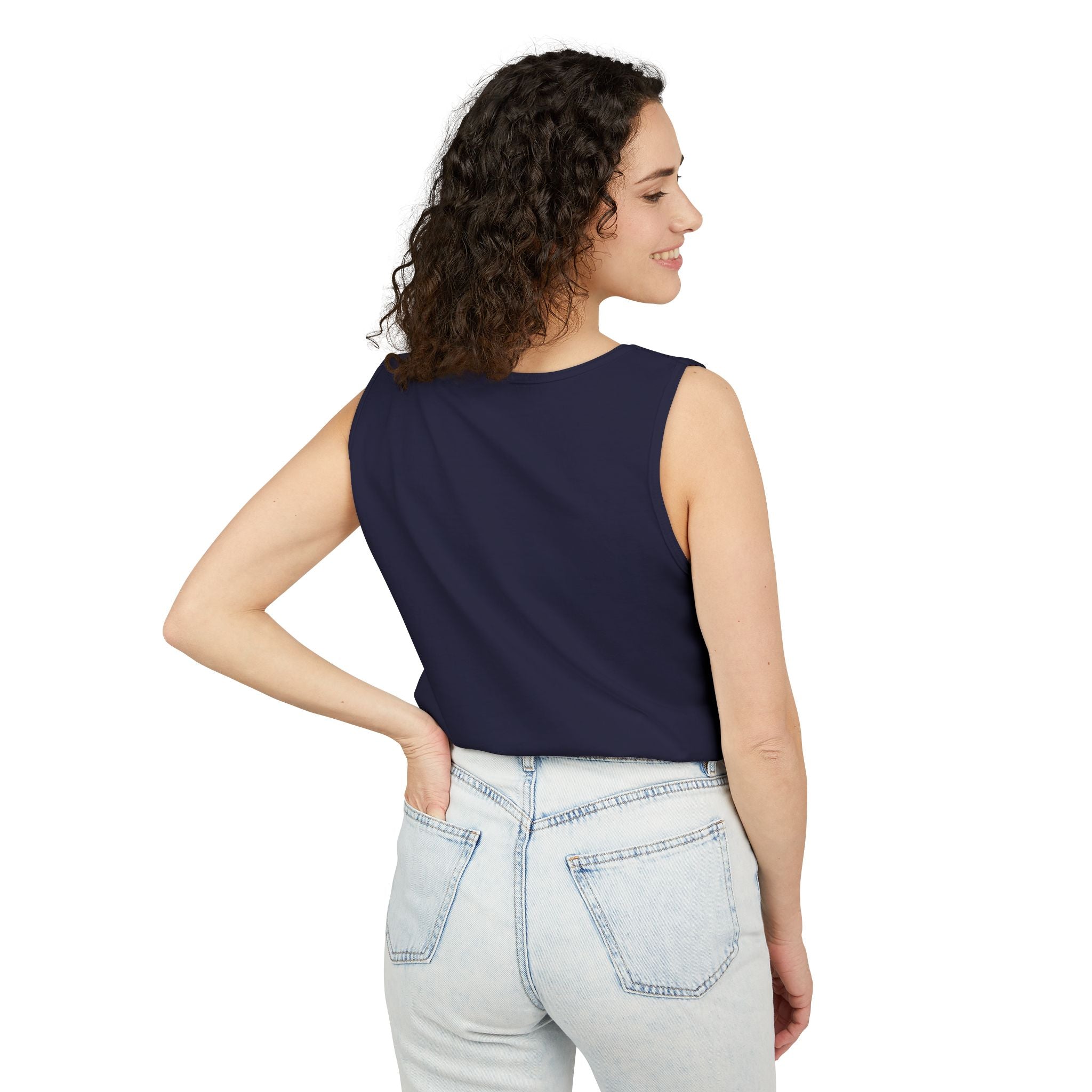 Unisex Hero Graphic Tank Top — Bold Retro "HERO" Design