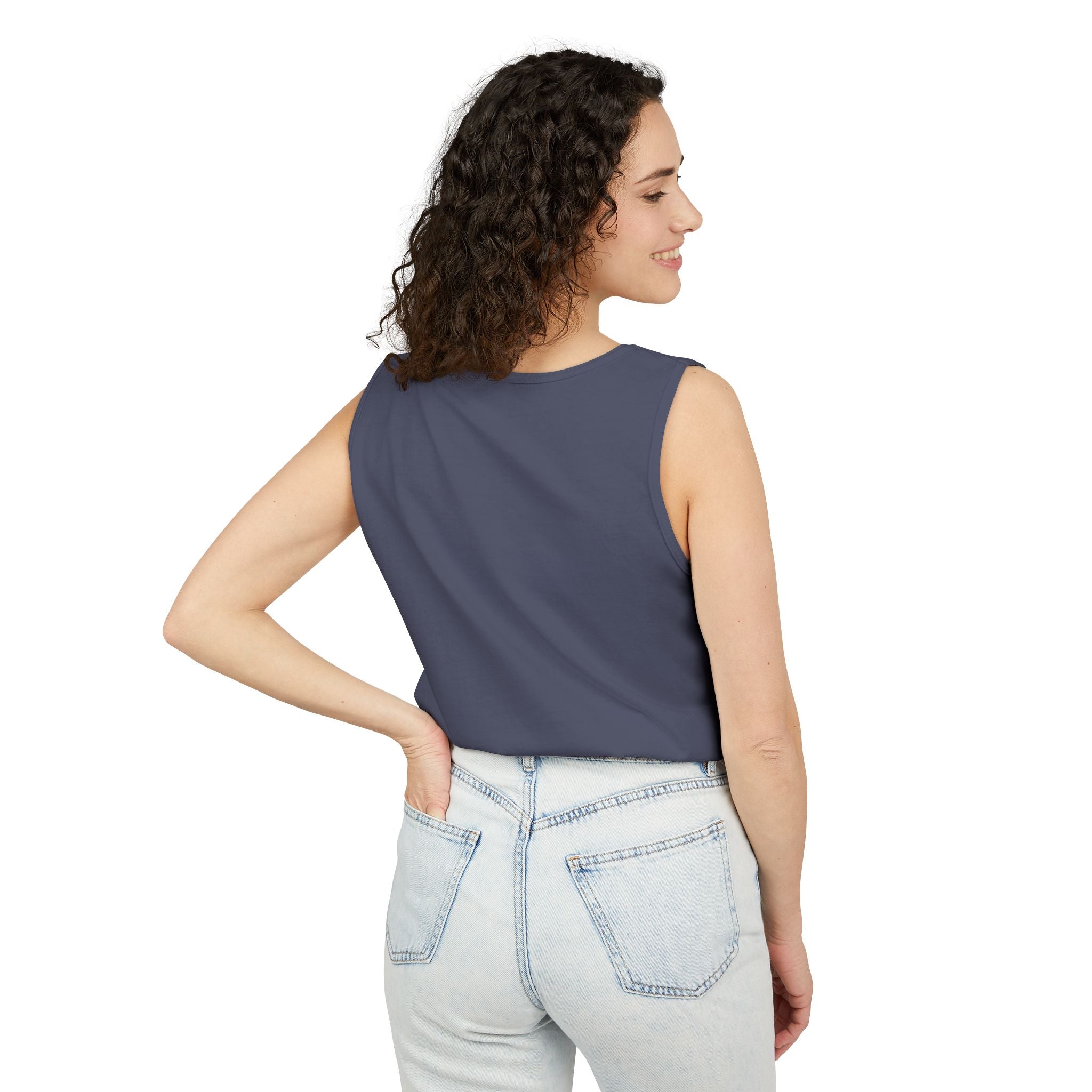 Unisex Hero Graphic Tank Top — Bold Retro "HERO" Design