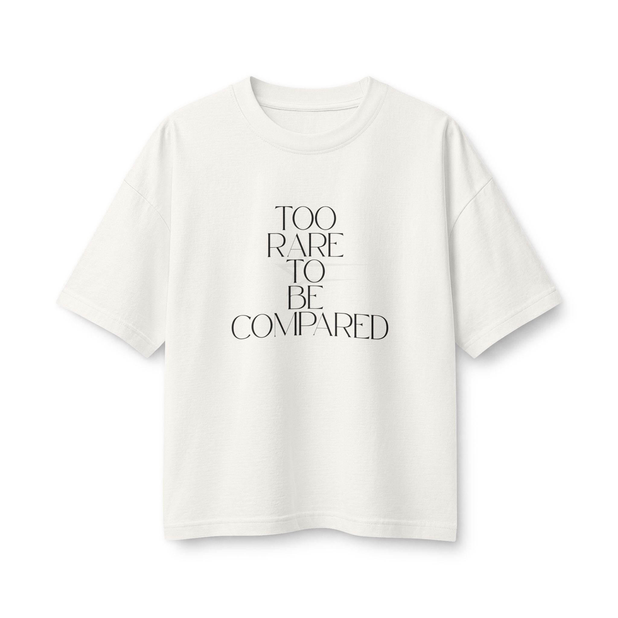 Women's 6-Ounce Heavyweight Tee — Minimalist Confidence Graphic Shirt
