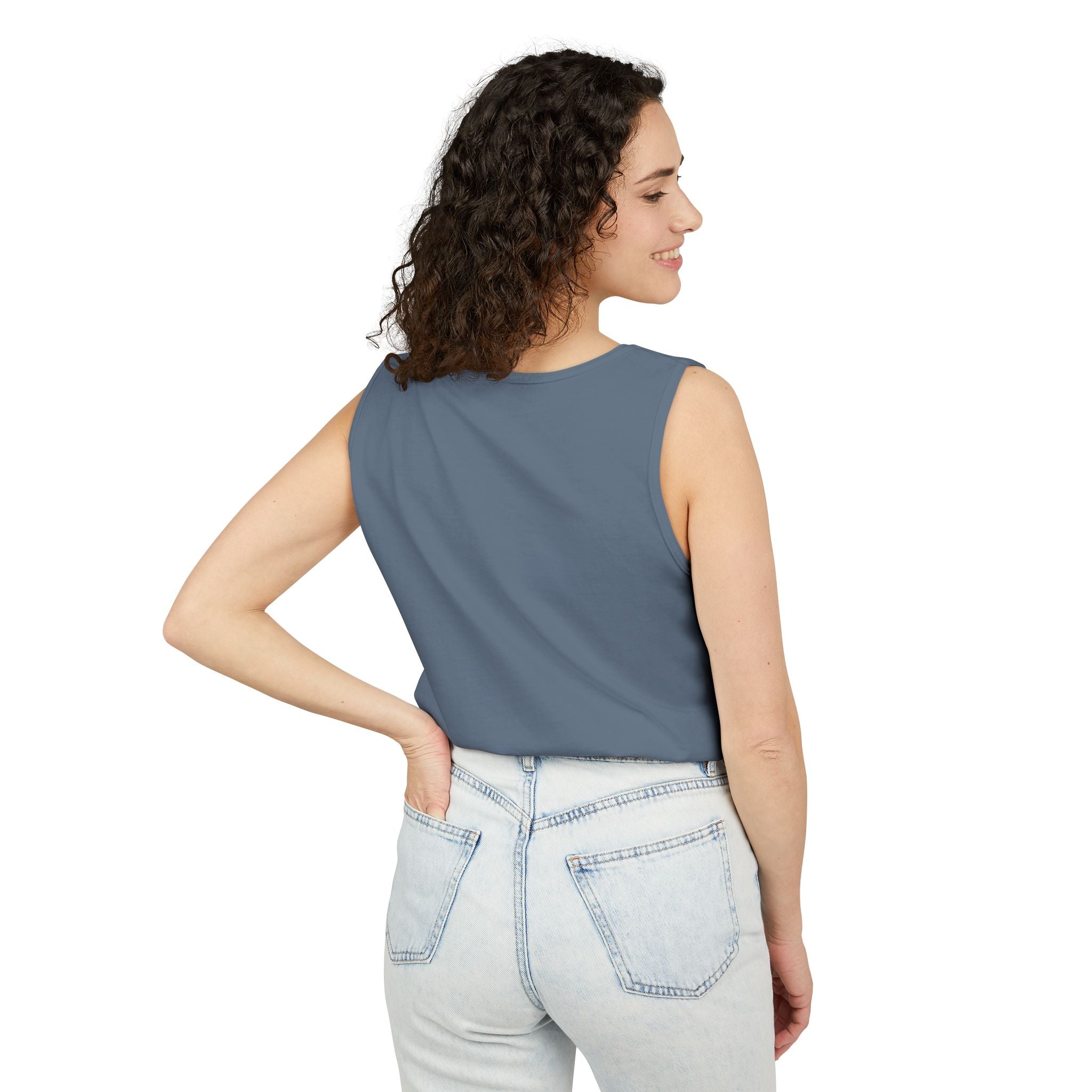 Unisex Hero Graphic Tank Top — Bold Retro "HERO" Design