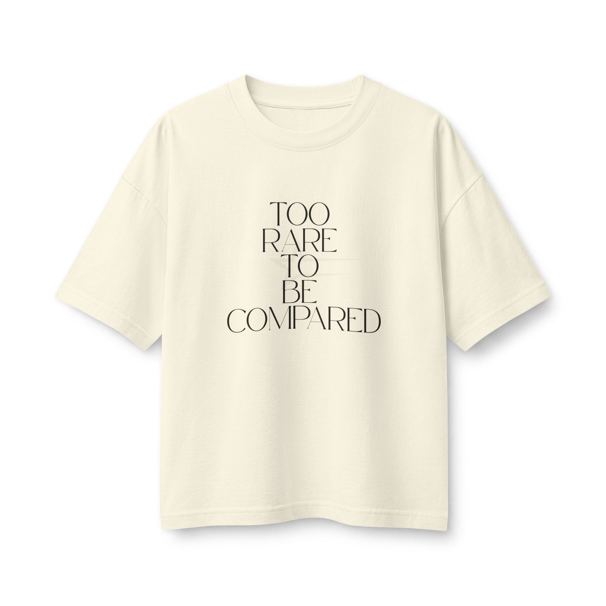 Women's 6-Ounce Heavyweight Tee — Minimalist Confidence Graphic Shirt