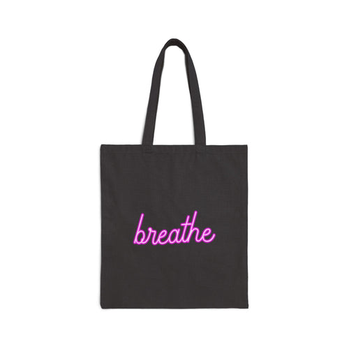 Canvas Tote — Pink Script Eco-Friendly  Bag