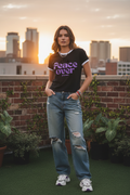 Peace Over Pressure ringer tee lifestyle shot